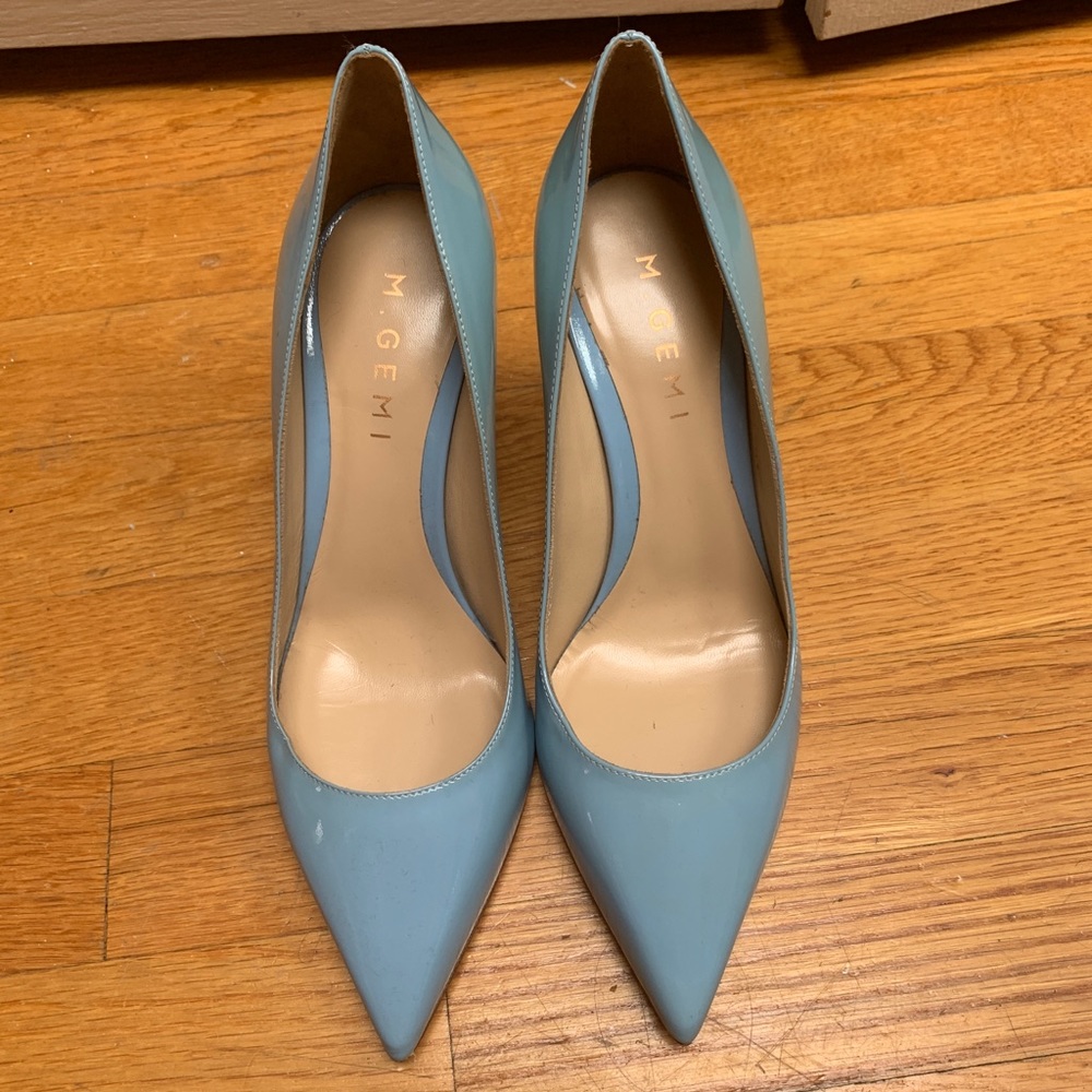 M. Gemi Blue Heels